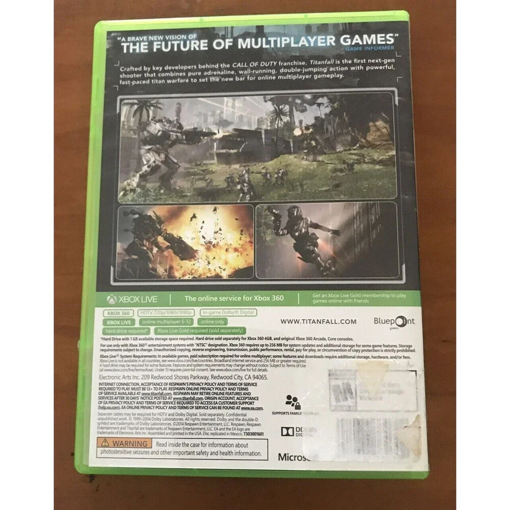 Titanfall (Microsoft Xbox 360, 2014) Tested